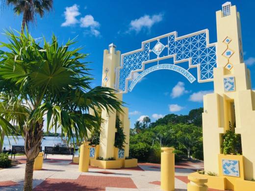 Bayfront Park Entrance Photo