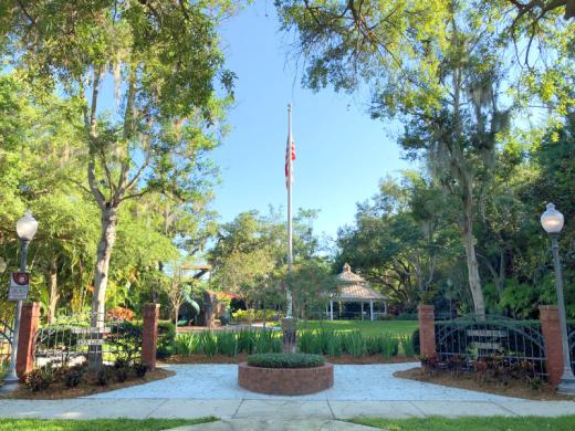 Laurel Park - Front Entrance. This park has a beautiful gazebo, newly designed playground and sandbox. Photo 2