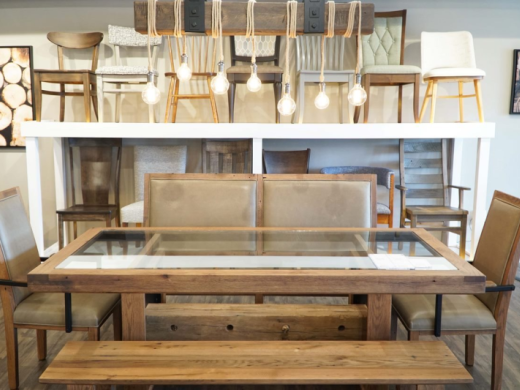 Looking Glass 1869 Dining Table With Reclaimed Barnwood Photo 10