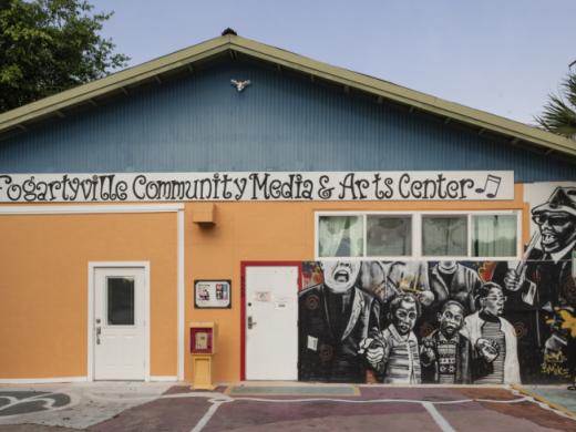 Fogartyville Entrance - Located on the West side of the WSLR building.  Look for the Civil Rights Mural by BMike. Photo