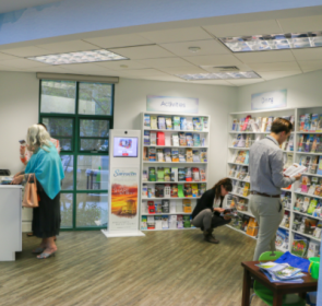 People in Tourism Brochure Area