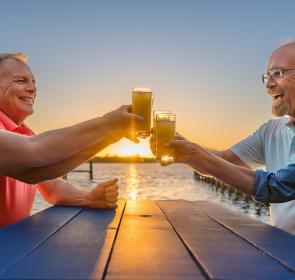 Sunset at Evie's Spanish Point