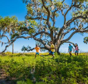 Family at Myakka State Park