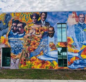 Mural on Sarasota Chamber building.jpg