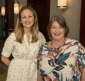 Erin Duggan and Virginia Haley