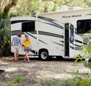 RV in Myakka River State Park