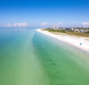 siesta beach drone