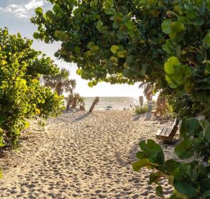 Manasota Key beach entrance