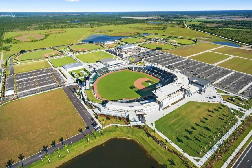 braves at cooltoday park florida stadium