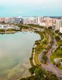 Downtown Sarasota Aerial