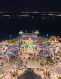 waterside place at christmas time
