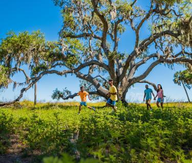 Family at Myakka State Park
