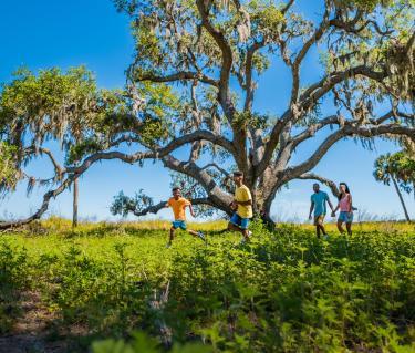 Family at Myakka State Park