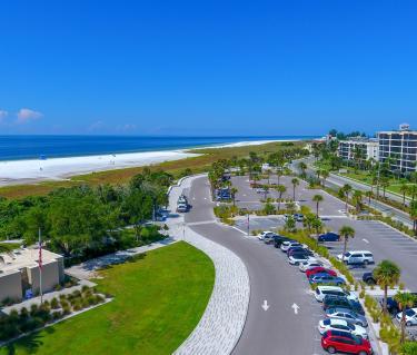 Siesta Key Public Beach Parking Lot