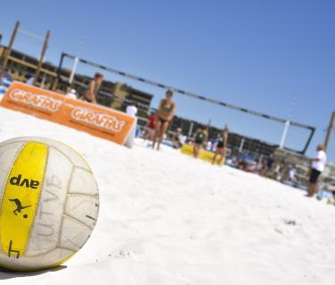 Beach Volleyball on Siesta Public Beach