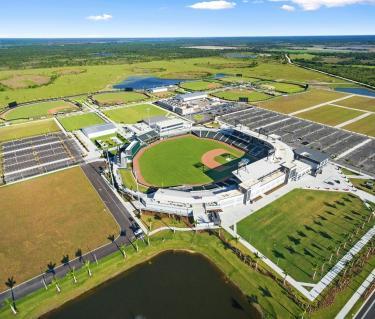 braves at cooltoday park florida stadium