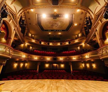 inside historic asolo theatre