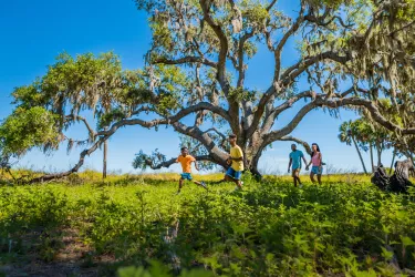 Family at Myakka State Park