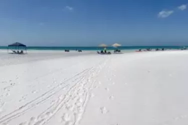 White sand of Siesta Key Beach