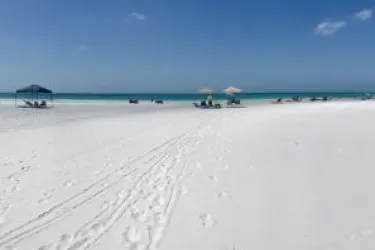 White sand of Siesta Key Beach