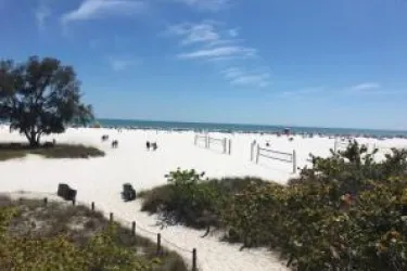 Beach Entrance and View