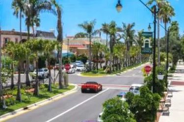 street view of downtown Sarasota