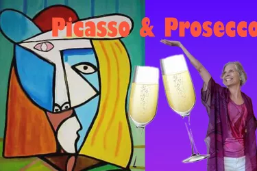 Picasso and prosecco paint night