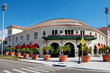 Ed Smith Stadium.  Images courtesy of the Baltimore Orioles
