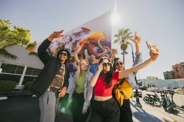 Burns court mural sarasota