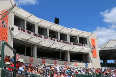 crowd cheering at ed smith stadium