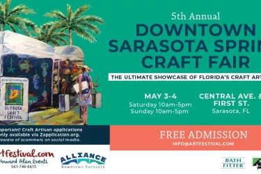 5th Annual Downtown Sarasota Spring Craft Fair
