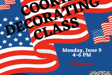 Cookie Decorating @ The Dearborn Coffeehouse and Bakery June 9th 4 - 6pm Tickets are $60