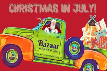 Christmas in July at The Bazaar