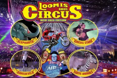 Loomis Bros. Circus 2025 Summer Tour - Sarasota, FL - Aug 1, 2 and 3 - Robarts Arena