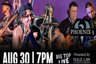 Join us for the debut of the very talented Phoenix 5 Band. Get ready for some Soul, Funk, Rock n Reggae!