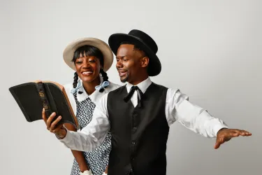 Raleigh Mosely II and Jazzmin Carson are featured in WBTT’s production of ‘Purlie’