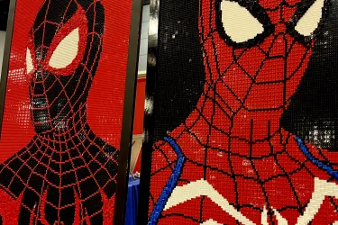 LEGO art at BrickUniverse Expo