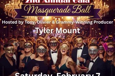Image portraying Rise Above Performing Arts' 2nd Annual Gala Masquerade Ball, Hosted by Broadway Porducer Tyler Mount