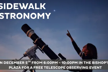 Sidewalk Astronomy