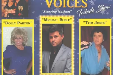 "MEMORIES" presents LEGENDARY VOICES TRIBUTE SHOW featuring "MICHAEL BUBLE" tribute by Nathan Romine