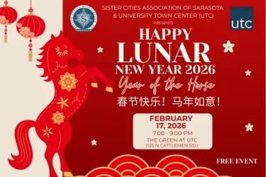 2026 Chinese New Year with the Sarasota Sister Cities Association at UTC
