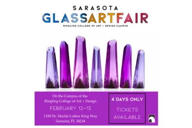 Glass Art Fair Sarasota Featuring work by Alex Bernstein