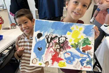 Family Art Day Graphic