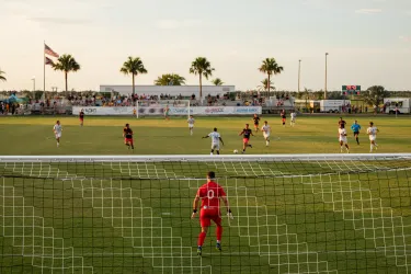 Paradise Playing at Premier Sports Campus 