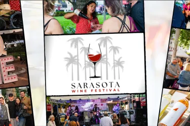 Sarasota Wine Festival, Saturday March 21, 2026, Selby Five Points Park, Downtown Sarasota FL