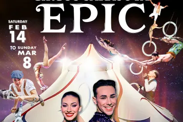 Circus Sarasota EPIC - our hometown circus returns under our BIG TOP at Nathan Benderson Park 