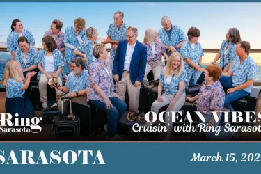 Ring Sarasota Handbell Ensemble on a Cruise Photoshoot
