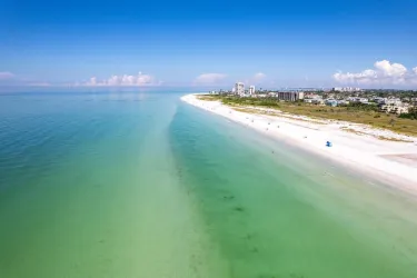 siesta beach drone