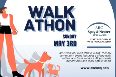 Walkathon, Payne Park. Dog-friendly event!
