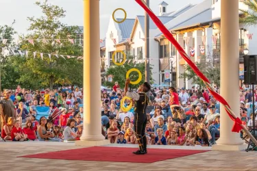 Sights + Sounds at Waterside Place: The Circus Arts Conservatory